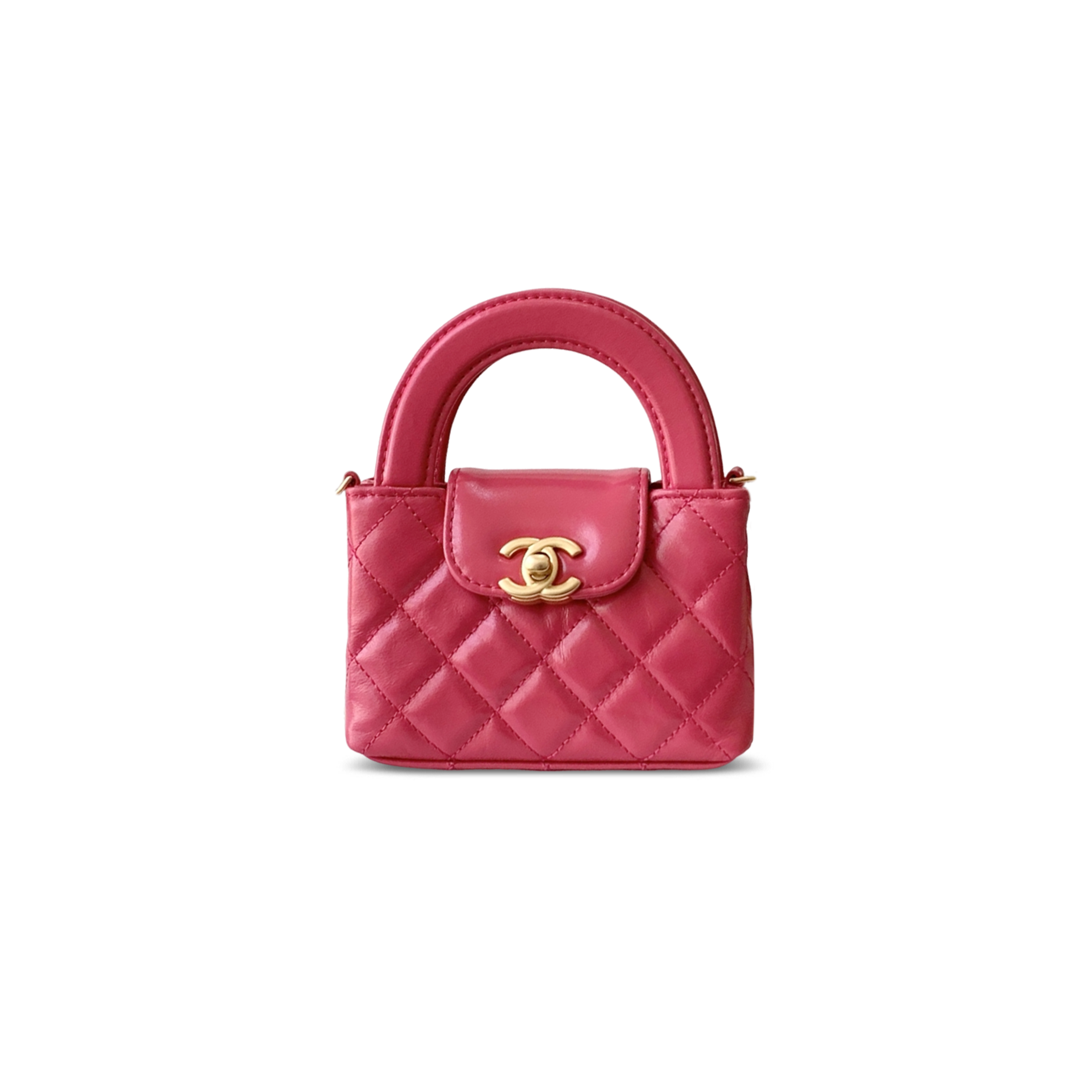 CHANEL KELLY NANO SHOPPING BAG AS3435 (12.5*8.3*4cm)